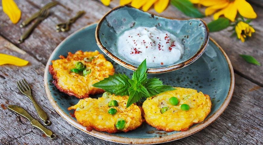 овощные оладьи