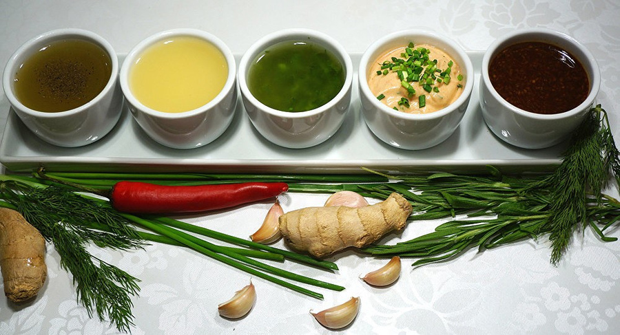 заправки для салатов